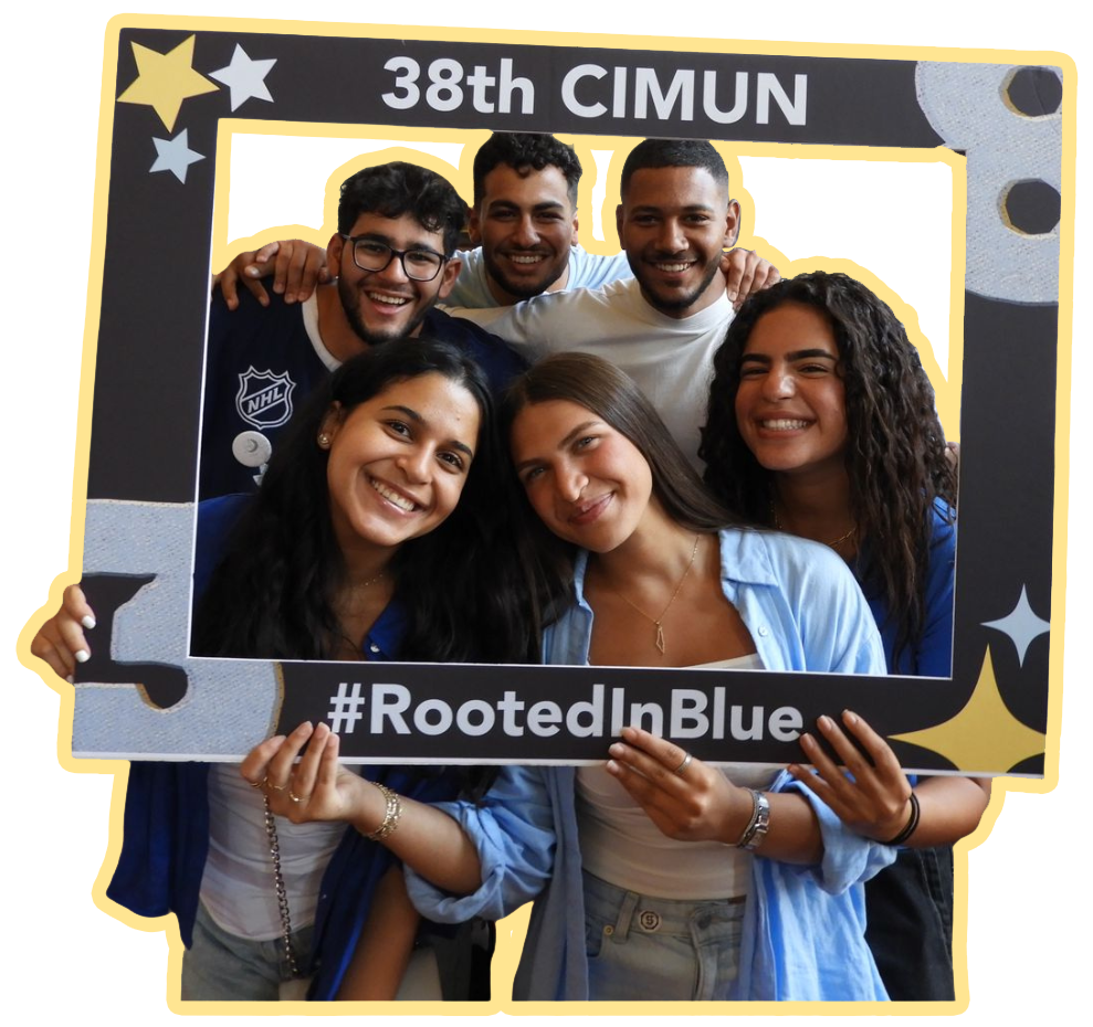 Two people using cimun's photo frame